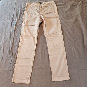 Men's J Crew Stretch 770 Lightweight Chinos in Light Gray, Size 32x34